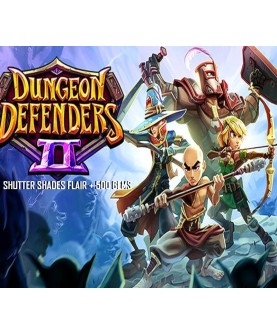 Dungeon Defenders II: 500 Gems + Shutter Shades Flair DLC Digital Download Key GLOBAL